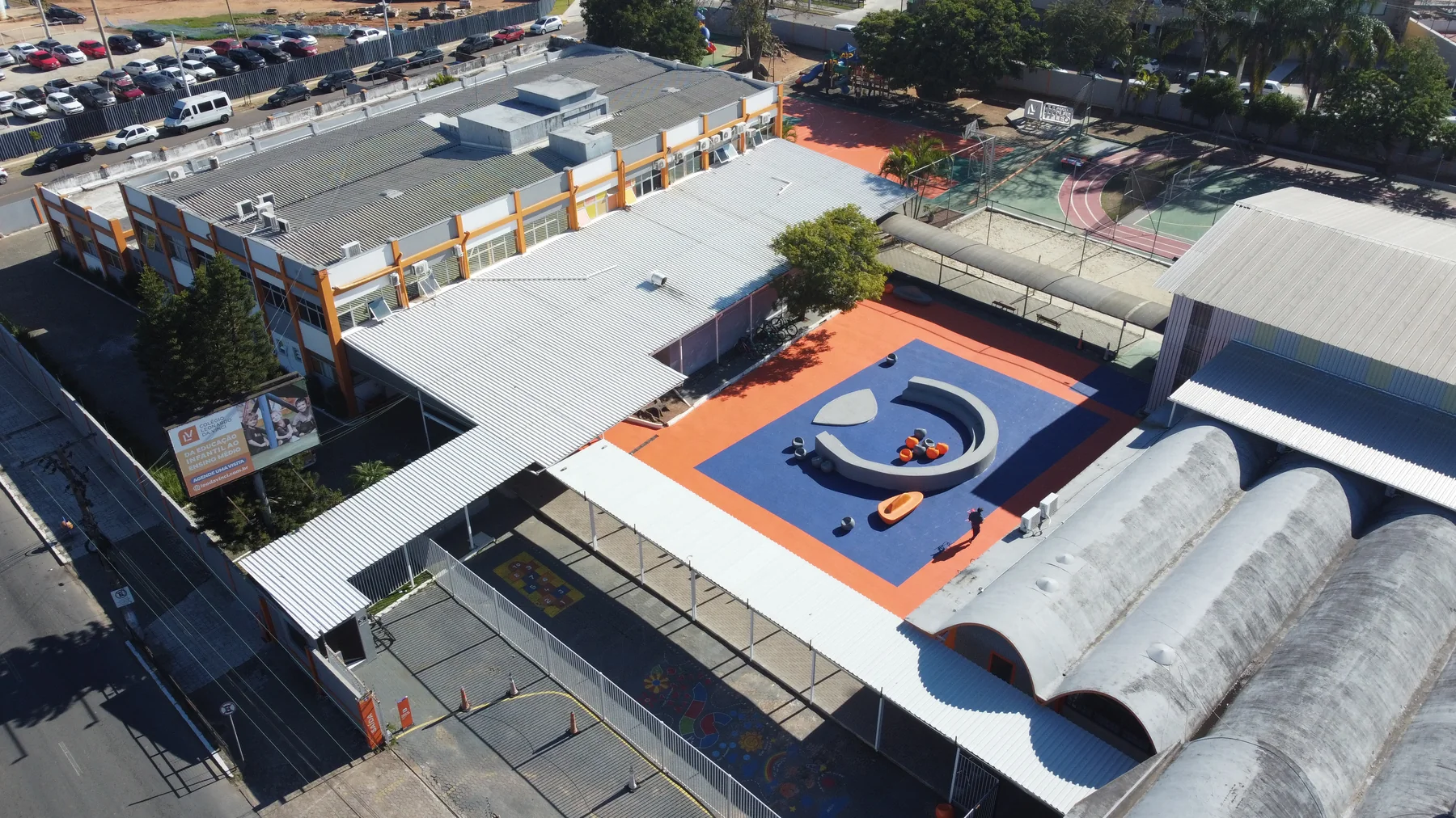 Área externa da Unidade Beta em Porto Alegre
